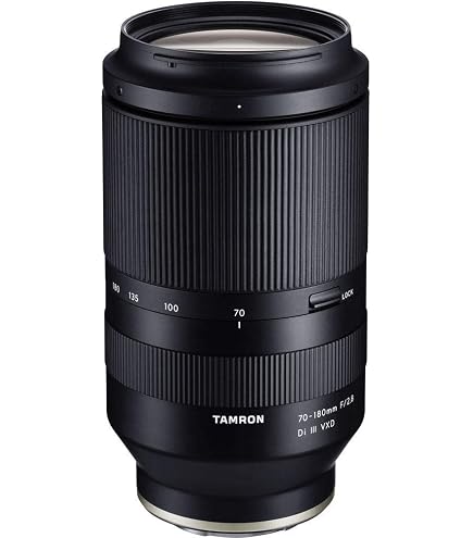 Tamron 70-180 mm F/2.8 Di III VC VXD G2 para câmeras Sony E-Mount