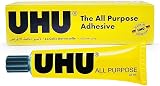 UHU All Purpose Clear Adhesive Glue 33ml Tube Universal Strong Solvent Free view 1