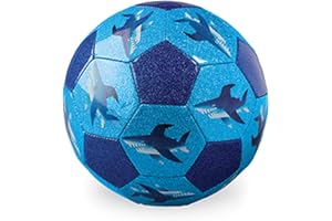 Crocodile Creek Soccer Ball - Inflatable Rubber Ball for Kids Ages 4 and Up - for Indoor and Outdoor Sports - PVC-Free