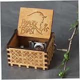 Yukiyi 18 Note Beauty and the Beast Wood Music Box Personalised Gift view 3