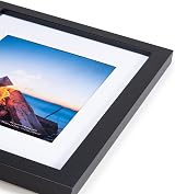 Scholar Tree A4 Frame 4 Pack Black Wooden Frame with Mount and Easel view 6