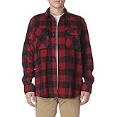 Wrangler Authentics Mens Long Sleeve Heavyweight Fleece Shirt