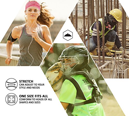 image for Tough Headwear 12-in-1 Cooling Headwear - Versatile Outdoors & Daily H