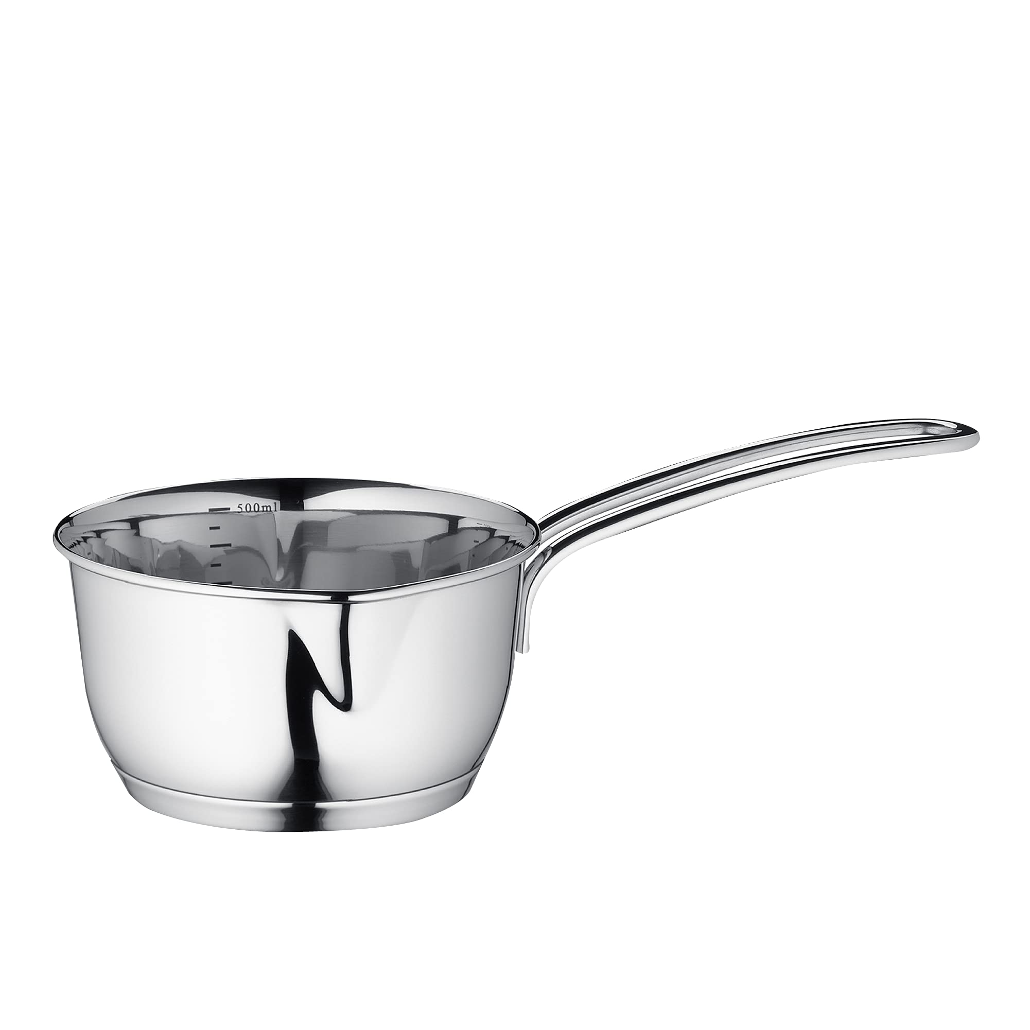 Küchenprofi saucepan 10cm, 250ml | stainless steel | Butter pan induction | milk jug with spout | with practical measuring scale | saucepan | suitable for all types of stoves — image 1
