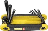 Stanley Metic Folding Hex Key Set Pocket Size 8 Pieces 2-69-264 view 2