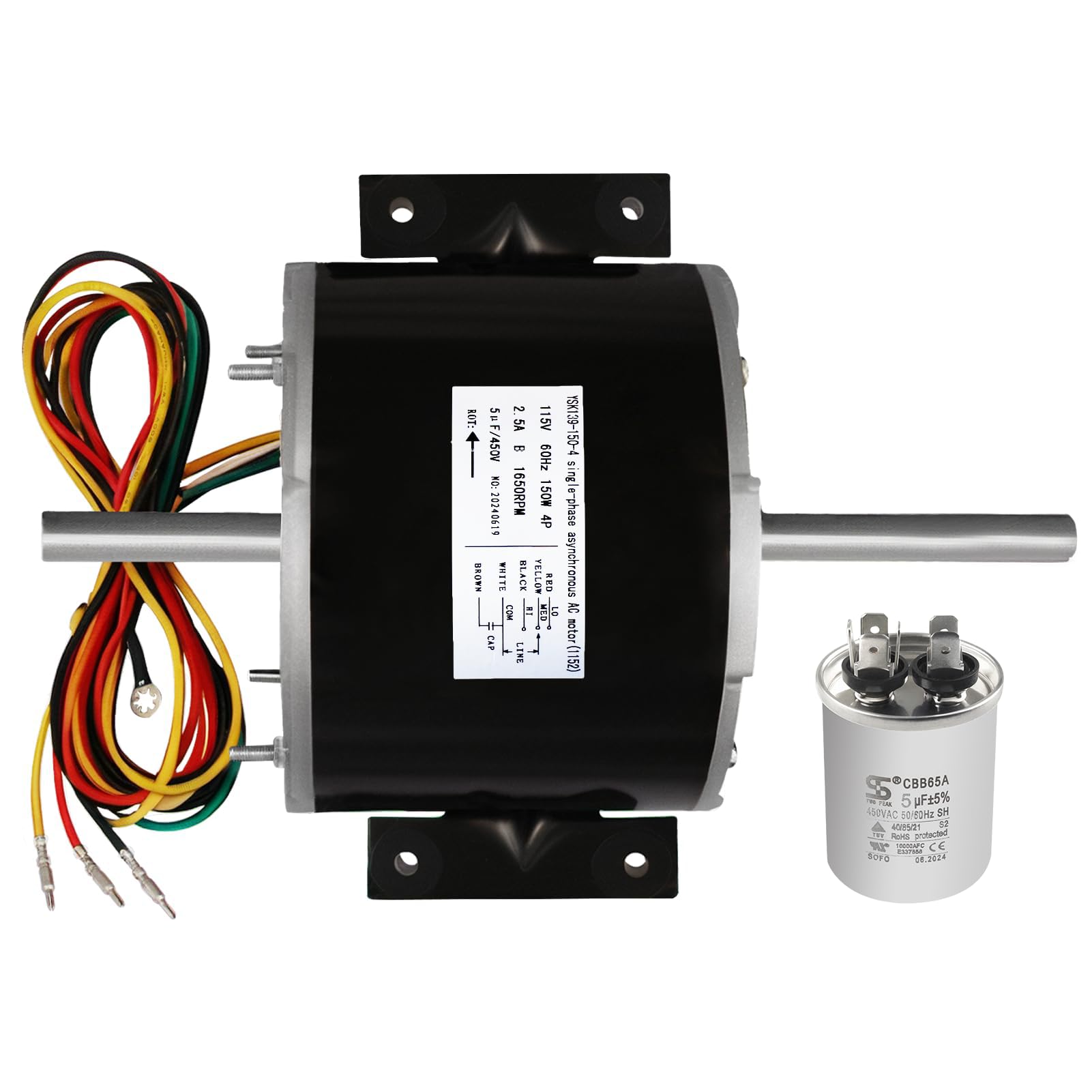 SINLARFAN 2025 Upgrade 3315332.005 RV AC Fan Motor