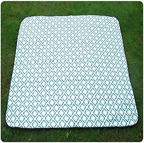 QWEASDZX Outdoor Portable Picnic Mat Moisture-Proof Pad Folding Picnic Cloth Travel Mat Oxford Cloth Waterproof Camping Mat E 150X200cm