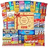Care Package (40 Count) Cookie Chips &amp; Candies Party Snack Gift Bundle