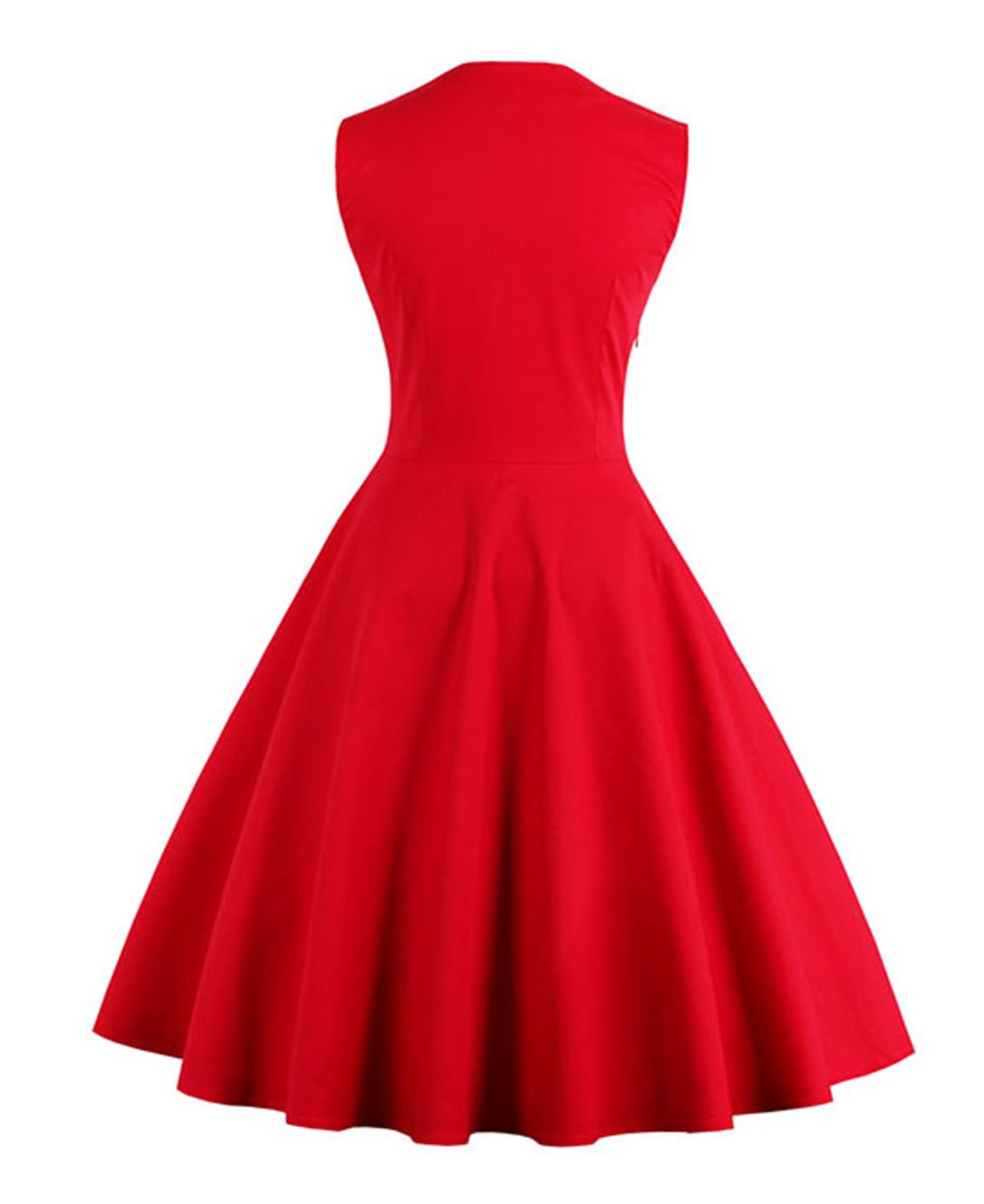 KILLREAL Women's Polka Dot Retro Vintage Style Cocktail Party Swing Dress Â» Steampunk Web