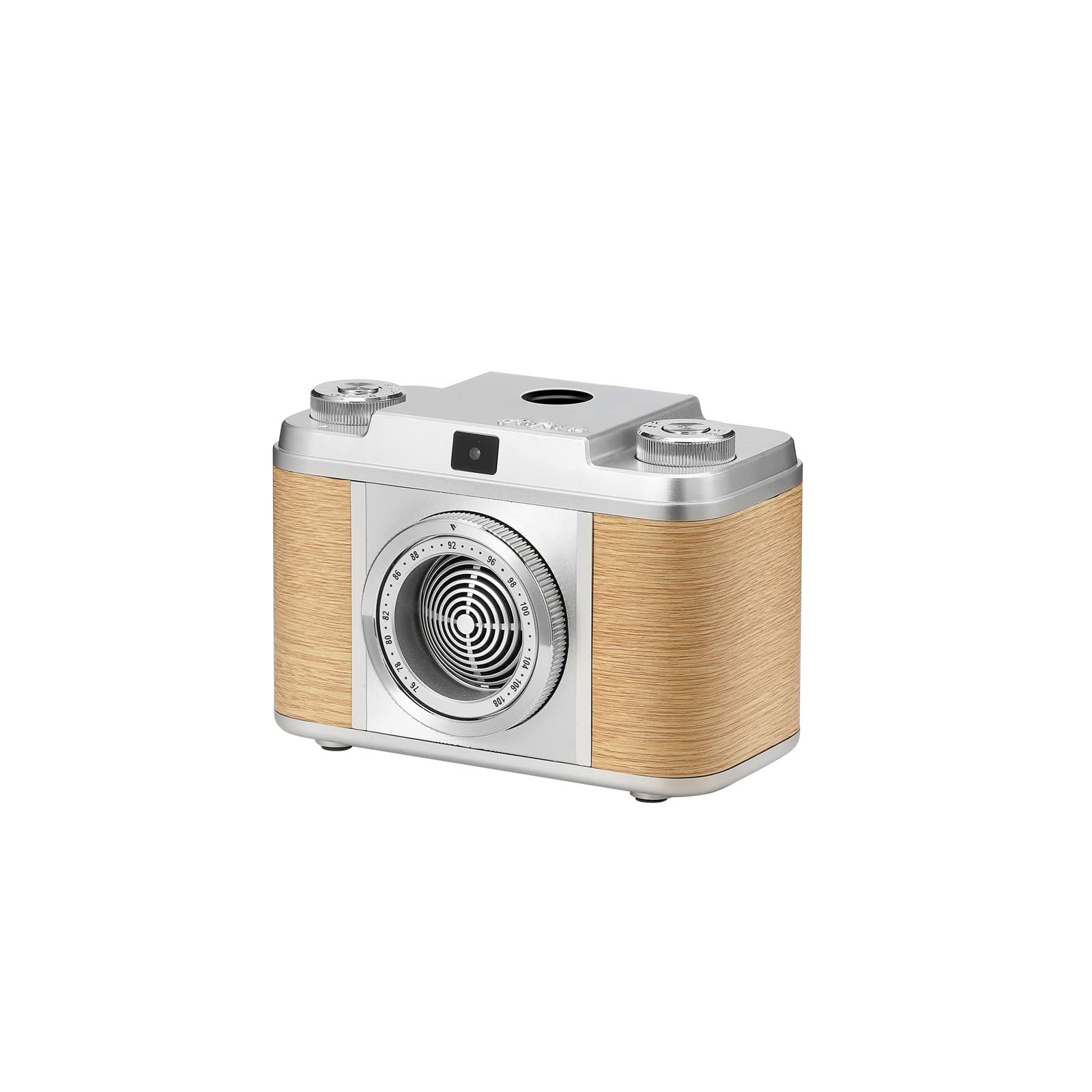 Eikosch Portable Radio FM, Retro Radio with Built in Speakers, Bluetooth 5.0 Vintage Style Speaker, USB Rechargeable Battery Operated, with Rotary Dial