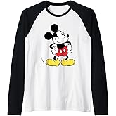 Disney - Classic Mickey Mouse Raglan Baseball Tee