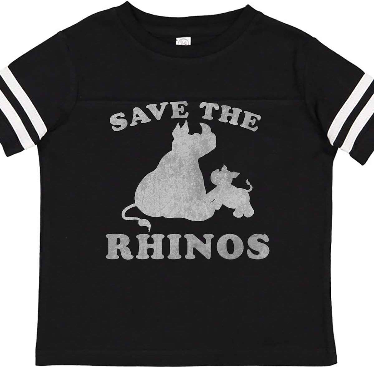 inktastic Save The Rhinos with Cute Rhinos Toddler TShirt