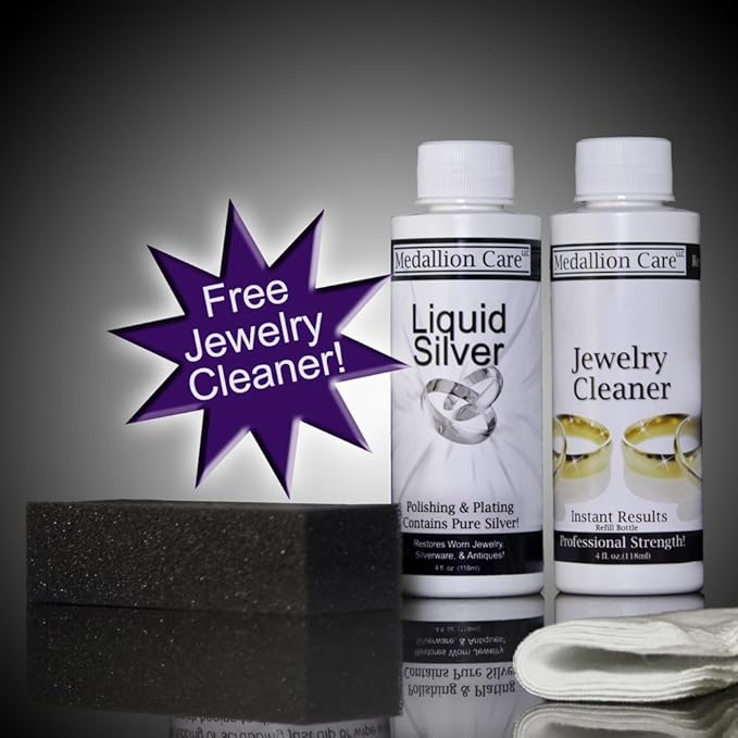 Electroless Liquid Silver Plating Solution by Medallion Care Amazon.es Salud y cuidado personal