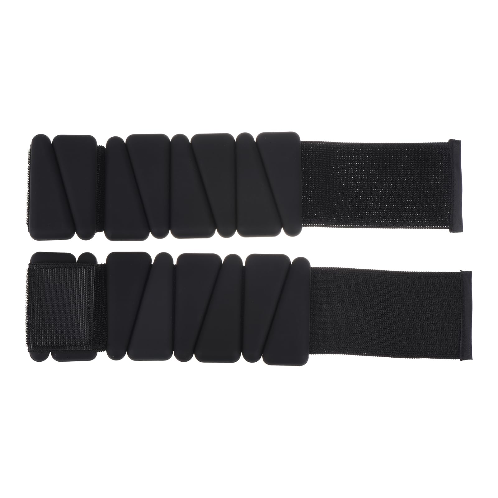 M METERXITY Wrist & Ankle Weights - Adjustable Silicone Bracelet Wrist Weights for Men Women, Apply to Yoga, Pilates, Aerobics (Black)