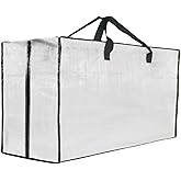 Heavy Duty Moving Bags, Extra Large Clear Storage Bags with Zipper and Handles, Moving Boxes & Storage Bins Alternative, Packing Supplies, Moving Supplies for Dorm Room Essentials