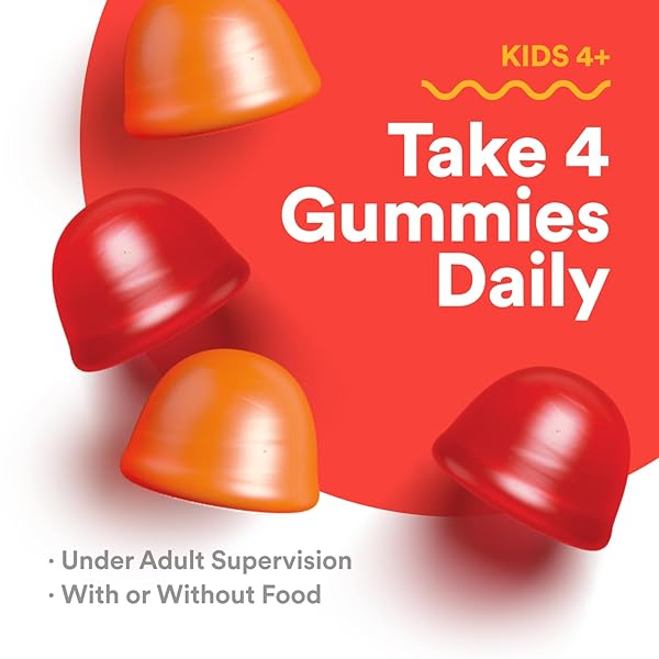SMARTYPANTS ORGANIC KIDS MULTIVITAMIN GUMMIES: PROBIOTICS, OMEGA 3 (ALA), VITAMIN D3, C, VITAMIN B12, B6, A, K & ZINC FOR IMMUNE SUPPORT, BIOTIN, THREE FRUIT FLAVORS, 120 COUNT (30 DAY SUPPLY)
