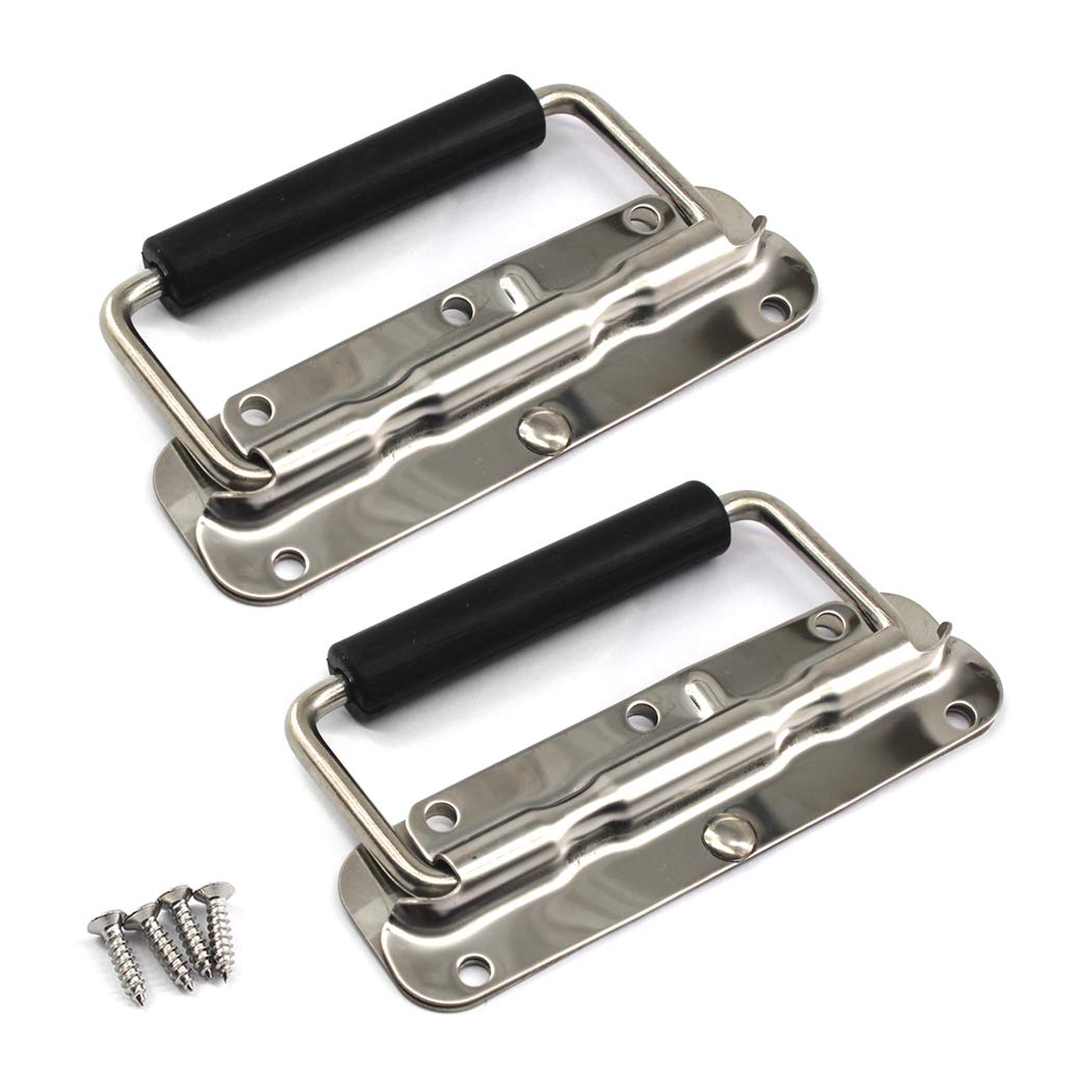 (2 Pieces) Stainless Steel Drop Ring Pull Handle 140mm