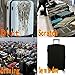 Fvstar Black Luggage Cover Spandex Suitcase Protective Bag with Zipper Enclosure