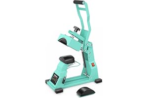 DELCLYNEE Hat Heat Press Machine for Caps with 2pcs Interchangeable Platens(6.7"x3.8", 6.7"x2.5"), Cap Heat Press for Stuctured Hats and HTV Iron On and Sublimation Projects, Heat Transfer Printing for Caps