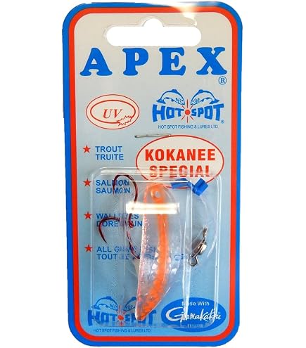 apex fishing lures canada Hot Spot A2-195K Kokanee Special Trolling Lure 1.5