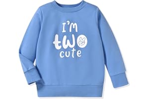 CPEI Toddler Boy Birthday Outfit Two/Three/Four/Five/Six Sweatshirt Shirts Birthday Gift