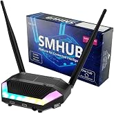 SMLIGHT SMHUB Essential &ndash; Professional Smart Home Control Hub with Zigbee, Thread, Wi-Fi &amp; Bluetooth &ndash; Run Zigbee2MQTT, Matterbridge, MQTT Locally for Google Home &amp; Apple Home