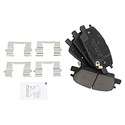 TRQ Front Brake Pads Ceramic Compatible with
