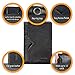 Slim RFID Wallets for Men Leather - Front Pocket Card Holder Sleeve - RFID Blocking (OneSize, Black[CSC6-B-RFID])