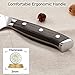 Chefs Knife, AUGYMER 8.5 Inch Professional Chef Knife German High Carbon Stainless Steel Full Tang Sharp Wood Handle Kitchen Knives with Gift Box