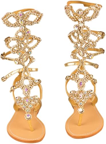 clear gladiator sandals