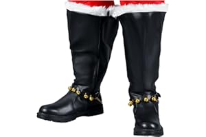 Croloose Christmas Santa Claus Boots Santa Claus Costume Boots for Halloween Christmas Santa Dress Accessories