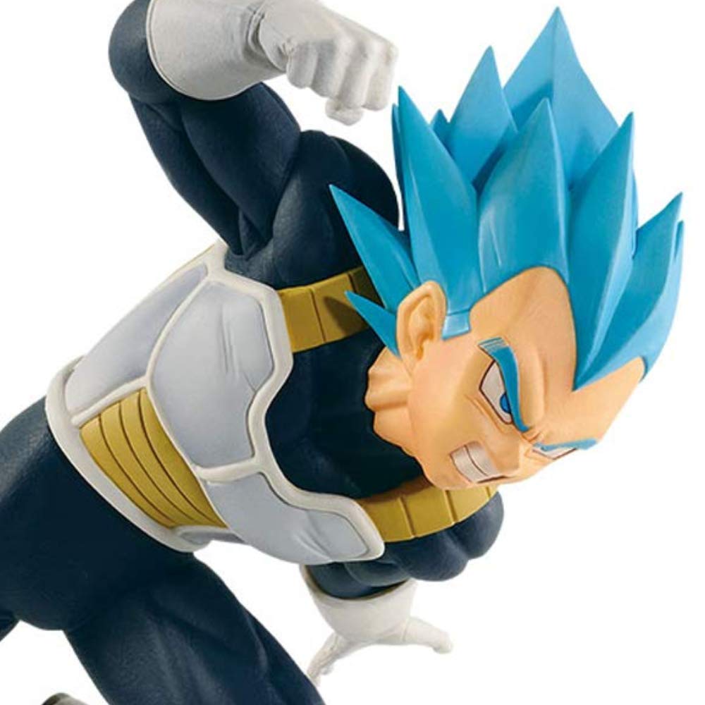Banpresto Dragon Ball Super Broly The Movie: Ultimate Soldiers - Super Saiyan God Vegeta Statue (82597), 606684d
