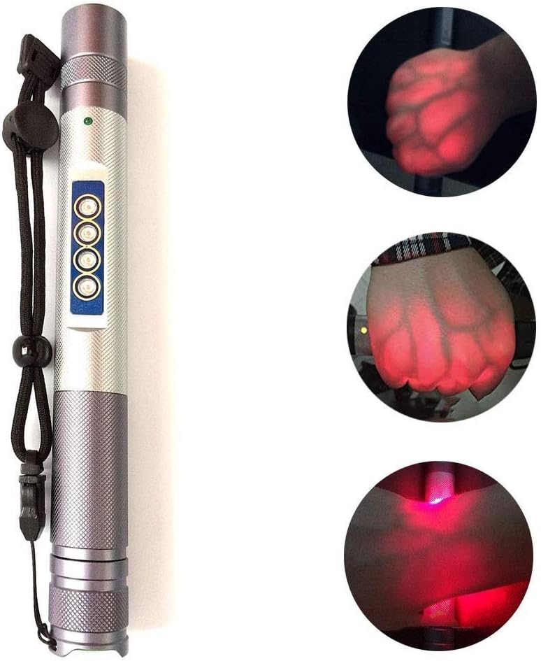 Infrared Vein Finder Viewer Portable Medical Infrared Vein Locator Illumination Visualization Lights Detector for Nurses Doctor Phlebotomy