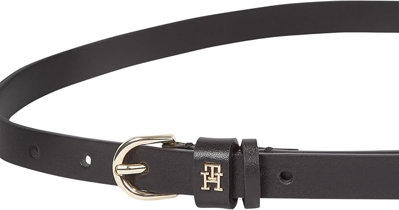 Cinturón Mujer Essential Effortless 1,5 cm estrecho, Negro (Black), 70 cm — foto 2 de 3