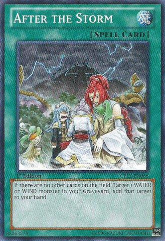 Yu-Gi-Oh! - After the Storm (CBLZ-EN066) - Cosmo Blazer - Unlimited Edition - Common
