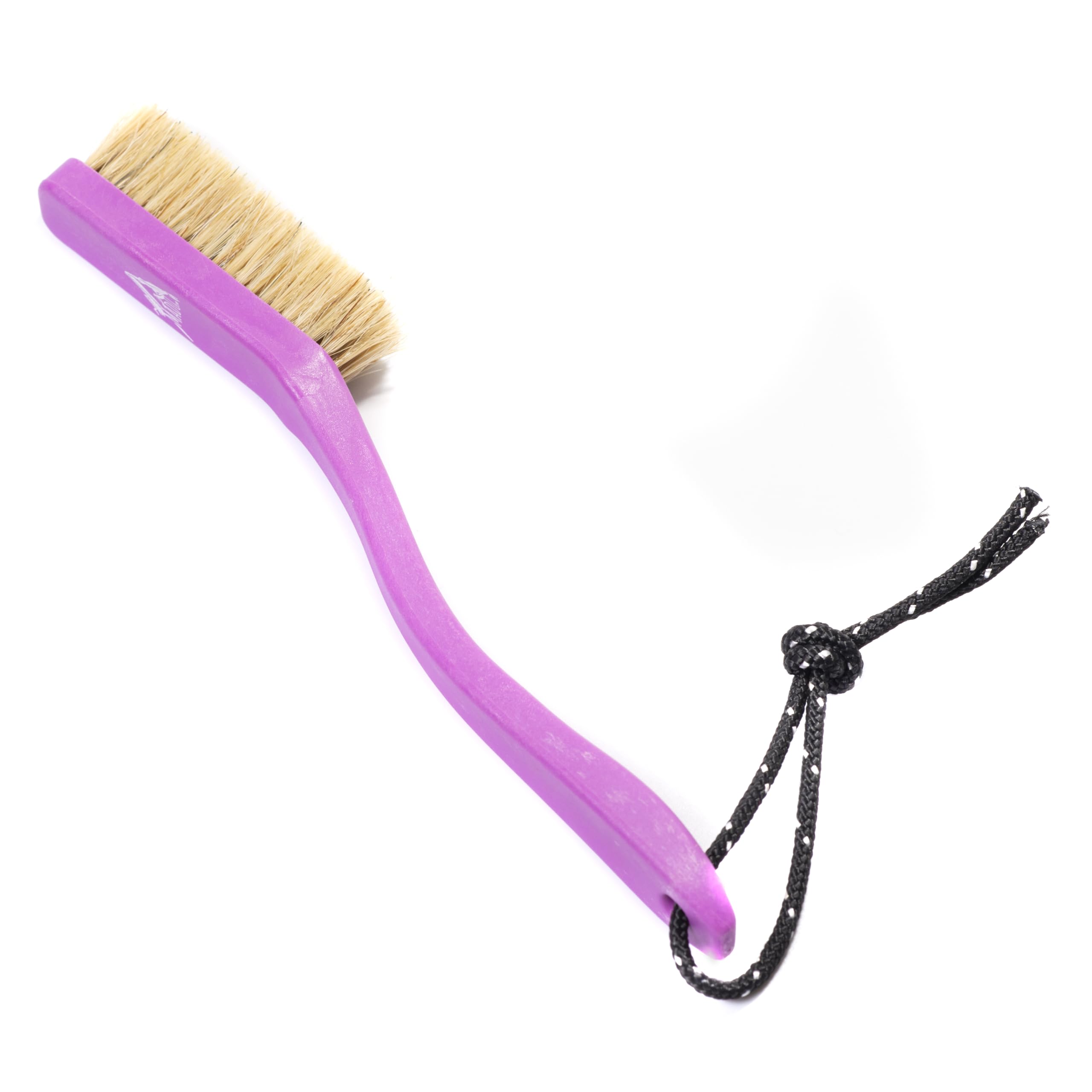 Madu Climb - Premium Boars Hair Rock Climbing Brush (Purple)
