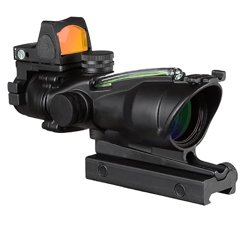 acog 4x32 Scope Real Fiber Red Dot Scope - Shockproof, Waterproof ...