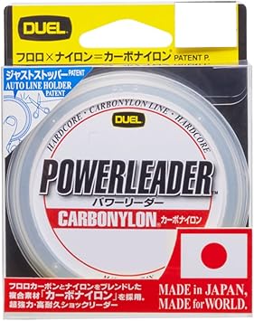 Amazon Duel デュエル Hardcore ハードコア カーボナイロンライン 3 150lbs Hardcore Powerleader Cn 30m 50m クリアー Duel デュエル ライン