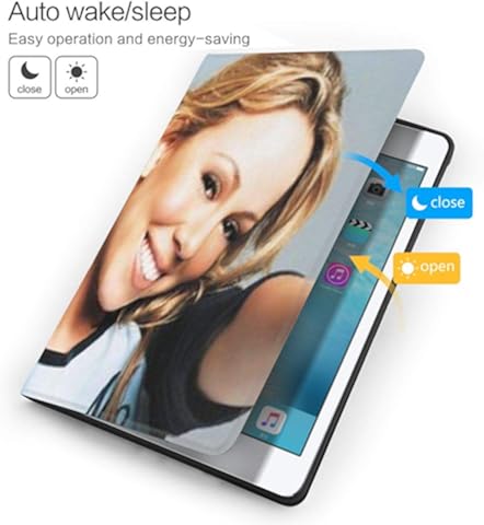Wehoiweh Mariah Ca-Rey - Carcasa antiarañazos fina y ligera con soporte ajustable, función de reposo/desactivación automática, protección trasera para iPad Air3 10.5 iPad Air3 10.5 talla única