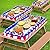 EGNARO Inflatable Cooler,Patriotic-patterned,Buffet Salad Serving Bar Tray Food Drink Holder,Buffet Cooler with Drain Plug for Party,BBQ,Pinic,Camping,51"x25.5"x5.5" (3-pack)