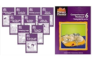 Primary Phonics Skills Set 6: Soft C And G, Dge, Ph, Igh, Old, Ie, Au, Ew, Plural Ies, Oy/Oi (2 Books) Primary Phonics 6 Set 