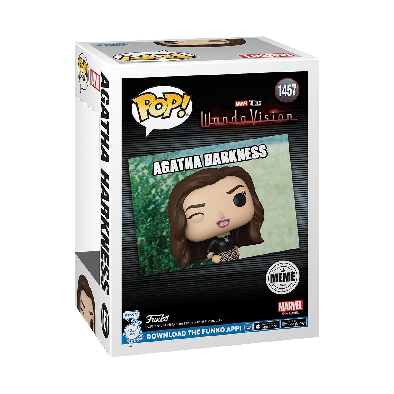 Funko POP TV: Meme – Agatha Harkness​ - WandaVision - Collectable Vinyl Figure - Gift Idea - Official Merchandise - for Kids & Adults - TV Fans - Model Figure for Collectors and Display