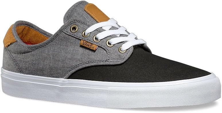 vans chima pro cord chambray skate shoes