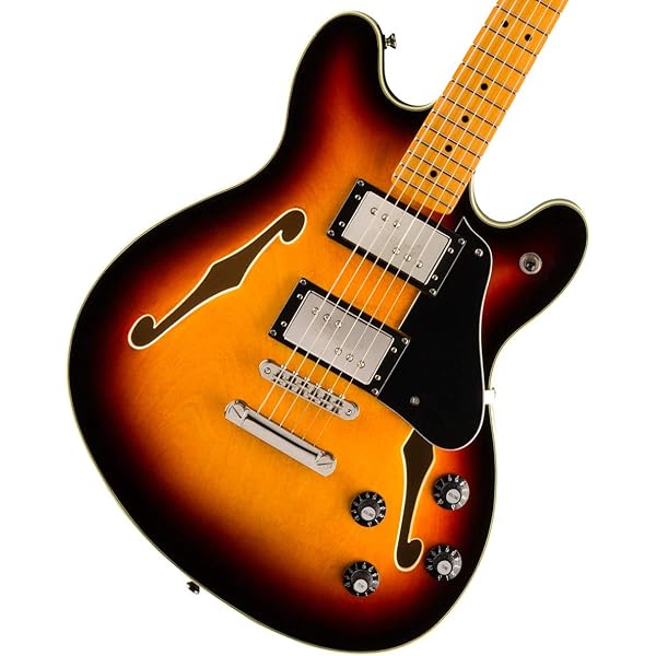 Amazon.com: Fender Affinity Series Starcaster Deluxe, Maple