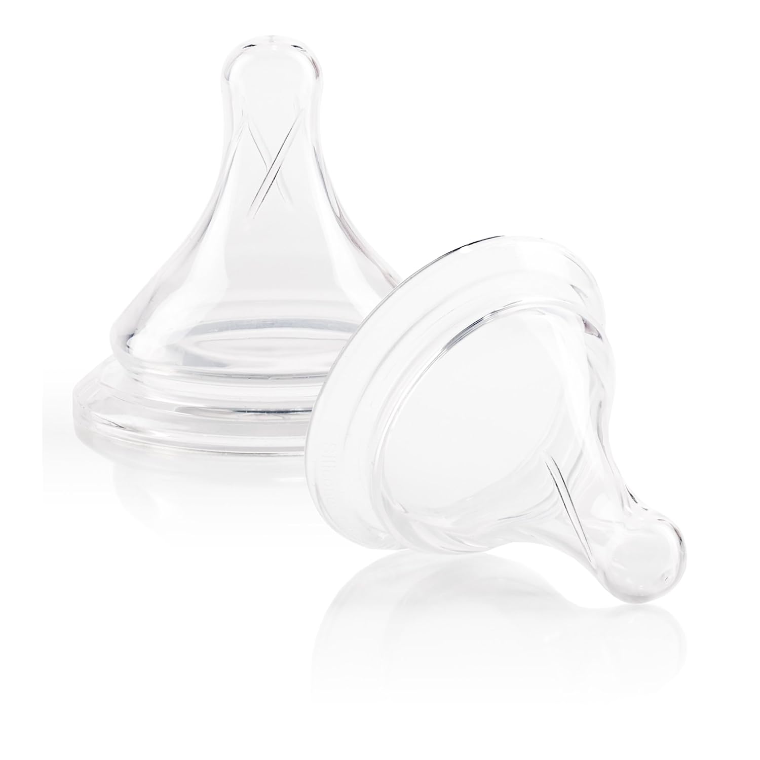 Joovy Boob Nipple, Clear, Stage 0, 2 Count