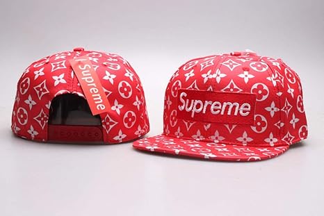 supreme snapback red