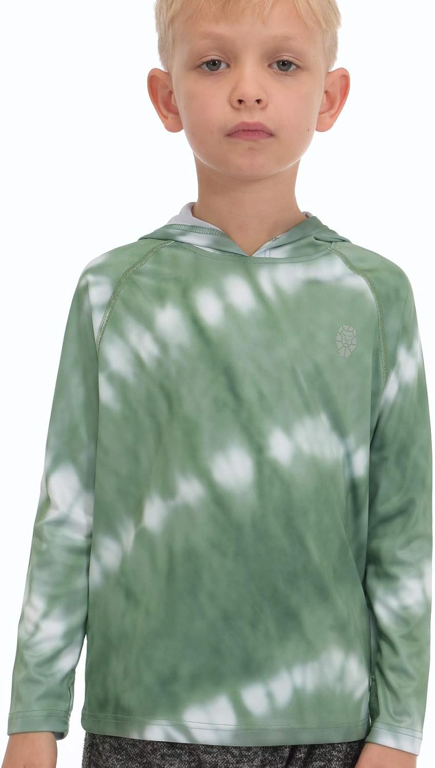 Hoodies for Boys Outdoor Recreation Shirts - Youth Athletic Tops Sun Protection UPF 50+: Clothing