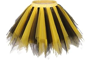 Sinalty Layered Tutu Skirt Tulle Dance Tutu Ballet Skirts Festival Tutu Costume for Women and Girls