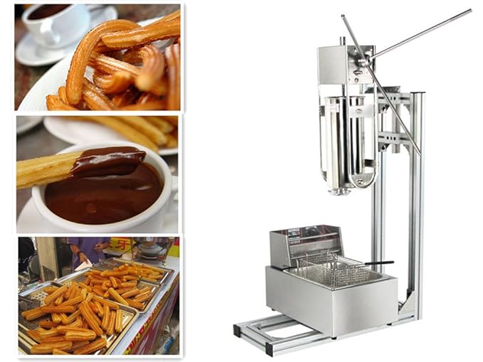 Máquina para hacer iglesias de 5 litros, con freidora eléctrica de ...