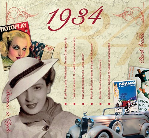 CDCard Company 1934 - The Classic Years CD - Birthday Card CDC1699572